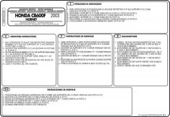 Givi 258FZ Monorack Sidearms For Honda 600 Hornet (2003-2006) 7 Givi 258FZ Monorack Sidearms For Honda 600 Hornet (2003-2006) -Givi Shop 258FZ20Monorack20Sidearms4