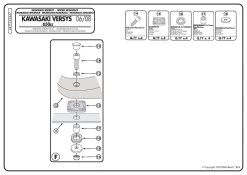Givi 447FZ Monorack Sidearms For Kawasaki Versys 650 (2006-2009) -Givi Shop 447FZ fi 3