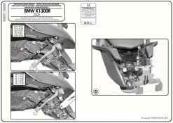 Givi PLXR691 V35 Rapid Release Sidearms For BMW K1200R (2005-2008) / K1300R (2009-) 7 Givi PLXR691 V35 Rapid Release Sidearms For BMW K1200R (2005-2008) / K1300R (2009-) -Givi Shop K1300R20Inst2