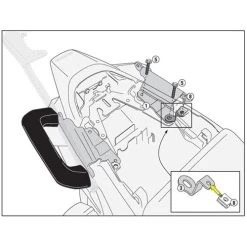Givi 1132KIT PLX Mounting Kit For Honda VFR800F (2014-current)