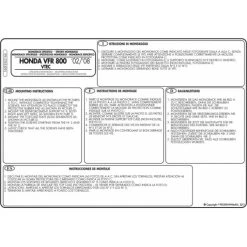 Givi 166FZ Monorack Sidearms For Honda VFR800 Interceptor (2002-2011) -Givi Shop givi 166fz monorack sidearms vfr800 vtec 3