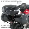 Givi 2118FZ Monorack Arms For Yamaha FZ-07 (2014-current)