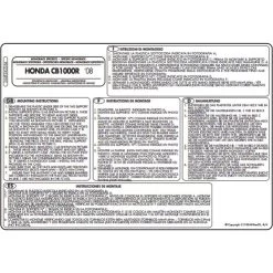 Givi 266FZ Monorack Sidearms For Honda CB1000R (2008-2017) -Givi Shop givi 266fz monorack sidearms honda cb1000r 4