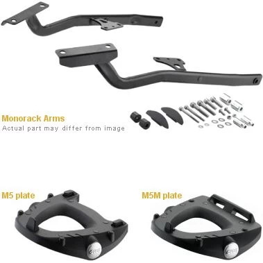 Givi 348FZ Monorack Sidearms For Yamaha FZS 1000 Fazer (2001-2005) 1 Givi 348FZ Monorack Sidearms For Yamaha FZS 1000 Fazer (2001-2005)