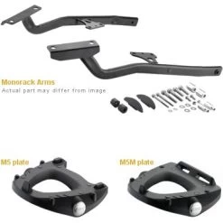 Givi 444FZ Monorack Sidearms For Kawasaki Z750S