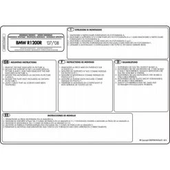 Givi 688FZ Monorack Sidearms For BMW R1200R '06-'10 -Givi Shop givi 688fz monorack sidearms bmw r1200r 5