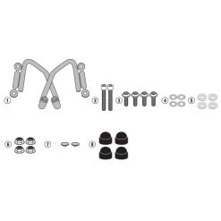 Givi A1176A Specific Windshield Fitting Kit For Honda CB500F (2019-)