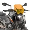 Givi A7708OR Specific Windshield, Orange For KTM Duke 790 (2019-)