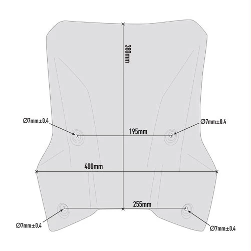 Givi D7706S Specific Windshield, Smoked For KTM 1290 Super Adventure / R / S '17-'20 2 Givi D7706S Specific Windshield, Smoked For KTM 1290 Super Adventure / R / S '17-'20 - Image 2