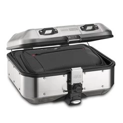 Givi DLM30A Dolomiti Monokey Top Or Side Case 30 Liter Silver -Givi Shop givi dlm30a dolomiti monokey top case 30 liter image5