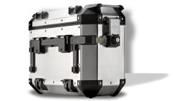 Givi Trekker Outback Side Cases - 37 Liters -Givi Shop givi obk37al outback 37 liter case aluminum9 1