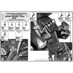 Givi PL539 Sidecase Hardware For GSX650F & GSX1250F 6 Givi PL539 Sidecase Hardware For GSX650F & GSX1250F -Givi Shop givi pl539 sidecase hardware gsx650f 3