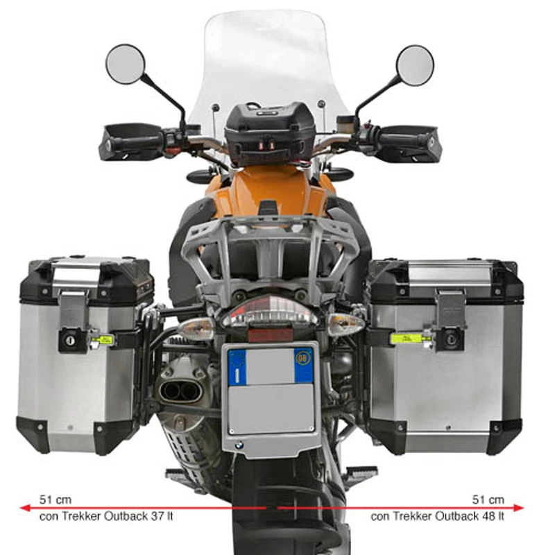 Givi PL684CAM Outback Side Carrier For BMW R1200GS (2004-2012) 2 Givi PL684CAM Outback Side Carrier For BMW R1200GS (2004-2012) - Image 2