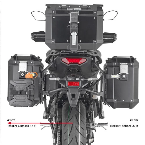 Givi PLO2159CAM Outback Side Carriers For Yamaha Tracer 9 (2021-) 2 Givi PLO2159CAM Outback Side Carriers For Yamaha Tracer 9 (2021-) - Image 2