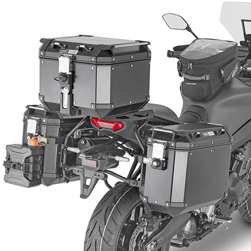 Givi PLO2159CAM Outback Side Carriers For Yamaha Tracer 9 (2021-) 1 Givi PLO2159CAM Outback Side Carriers For Yamaha Tracer 9 (2021-)