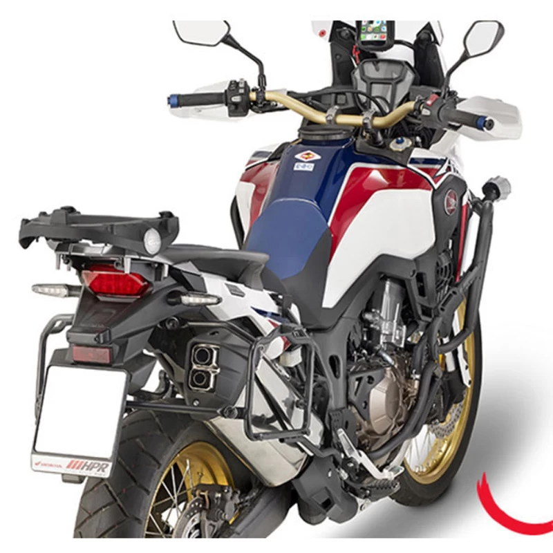 Givi PLR1144 Quick Release Pannier Rack For Honda CRF1000L Africa Twin (2016-2017) 1 Givi PLR1144 Quick Release Pannier Rack For Honda CRF1000L Africa Twin (2016-2017)