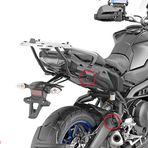 Givi PLR2139 Rapid Release Side Case Holder For Yamaha Tracer 900 (2018-) 2 Givi PLR2139 Rapid Release Side Case Holder For Yamaha Tracer 900 (2018-) - Image 2