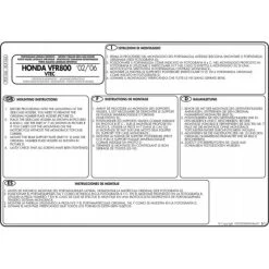 Givi PLX166 V35 Sidecase Hardware For Honda VFR800 Vtec (2002-2011) -Givi Shop givi plx166 v35 sidecase hardware vfr800 vtec 3