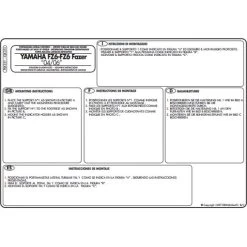 Givi PLX351 V35 Sidecase Hardware For Yamaha FZ6 / Fazer 600 (2004-2006) -Givi Shop givi plx351 v35 sidecas hardware fz6 3