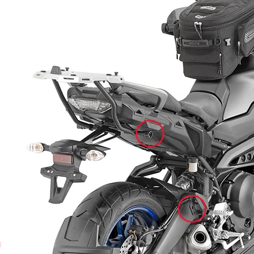 Givi PLXR2139 Rapid Release Side Case Holder For Yamaha Tracer 900 (2018-) 2 Givi PLXR2139 Rapid Release Side Case Holder For Yamaha Tracer 900 (2018-) - Image 2