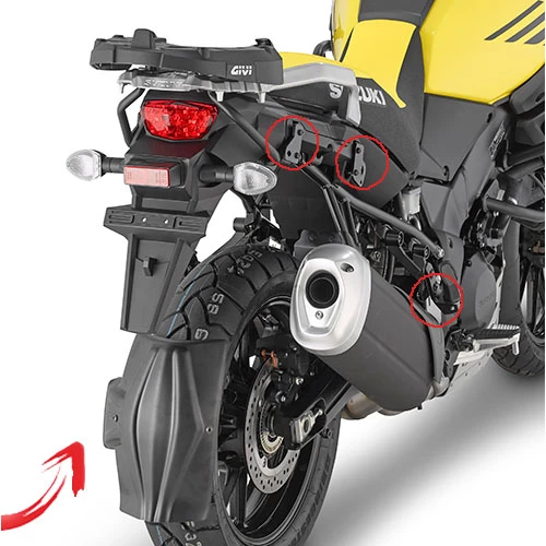 Givi PLXR3114 Rapid Release Sideframes For Suzuki DL1000 (2017-) 2 Givi PLXR3114 Rapid Release Sideframes For Suzuki DL1000 (2017-) - Image 2