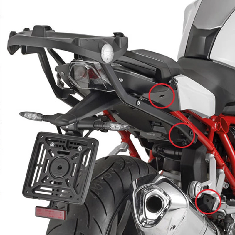 Givi PLXR5117 Quick Release Pannier Holder For BMW R1200R / RS (2015-current) 2 Givi PLXR5117 Quick Release Pannier Holder For BMW R1200R / RS (2015-current) - Image 2