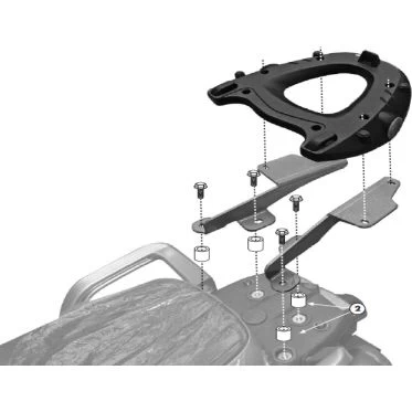 Givi SR371 Monokey Rack For Yamaha XT1200Z Super Tenere (2010-) / XT1200ZE (2014-) 1 Givi SR371 Monokey Rack For Yamaha XT1200Z Super Tenere (2010-) / XT1200ZE (2014-)