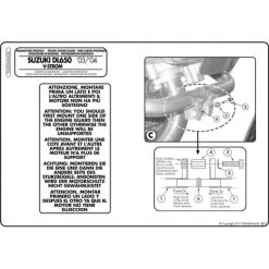 Givi TN532 Crashbars / Engine Guards For Suzuki DL650 V-Strom (2004-current) -Givi Shop givi tn532 engine guard dl650 vstorm 3