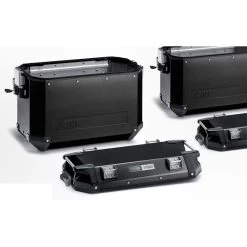 Givi Trekker Outback Side Cases - 48 Liters -Givi Shop givi trekker outback side cases black 03