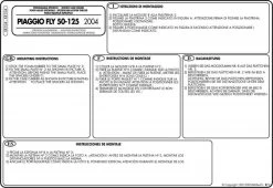 Givi SR104 Specific Rack For Piaggio Fly 50 125 150 (2004-2009) -Givi Shop piaggio20fly20502